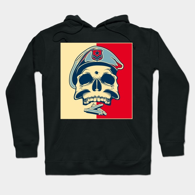 Headshot Scull Hoodie by remixer2020